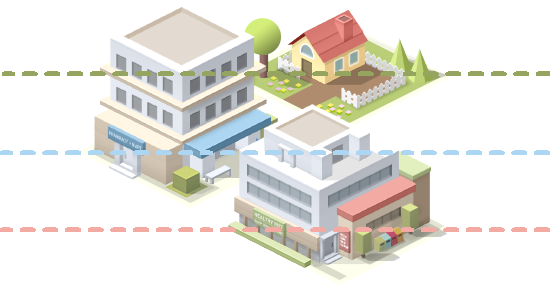 Sorting buildings sprites z depth - Pocket City