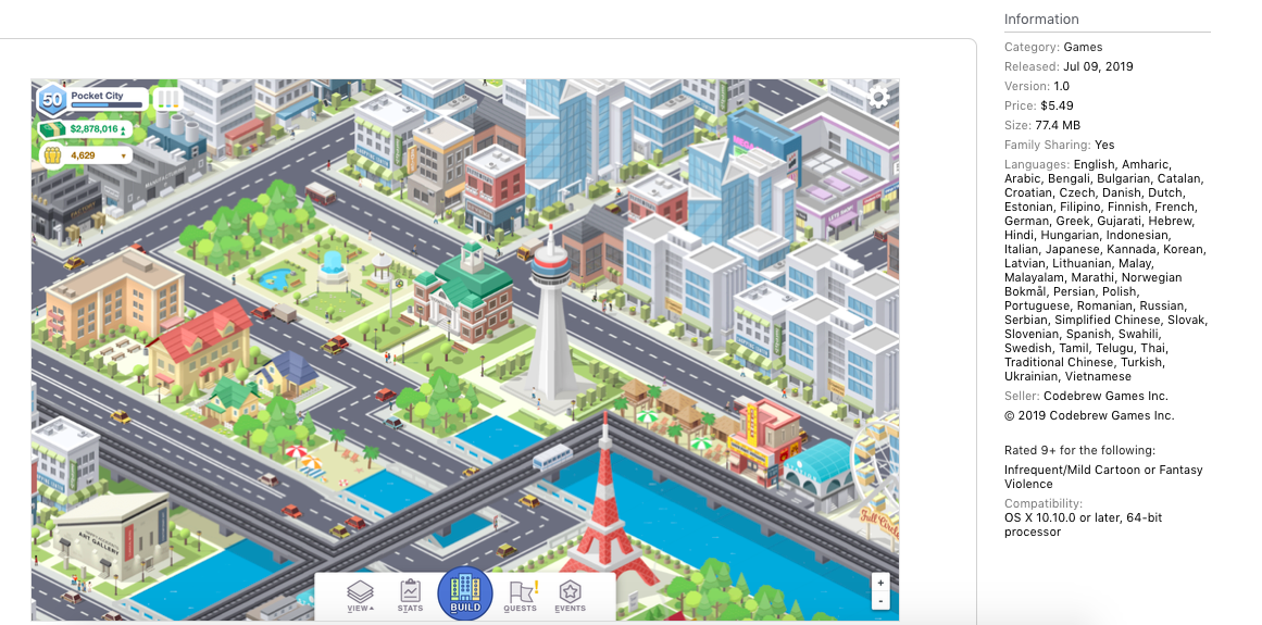 App do Dia - Pocket City Free