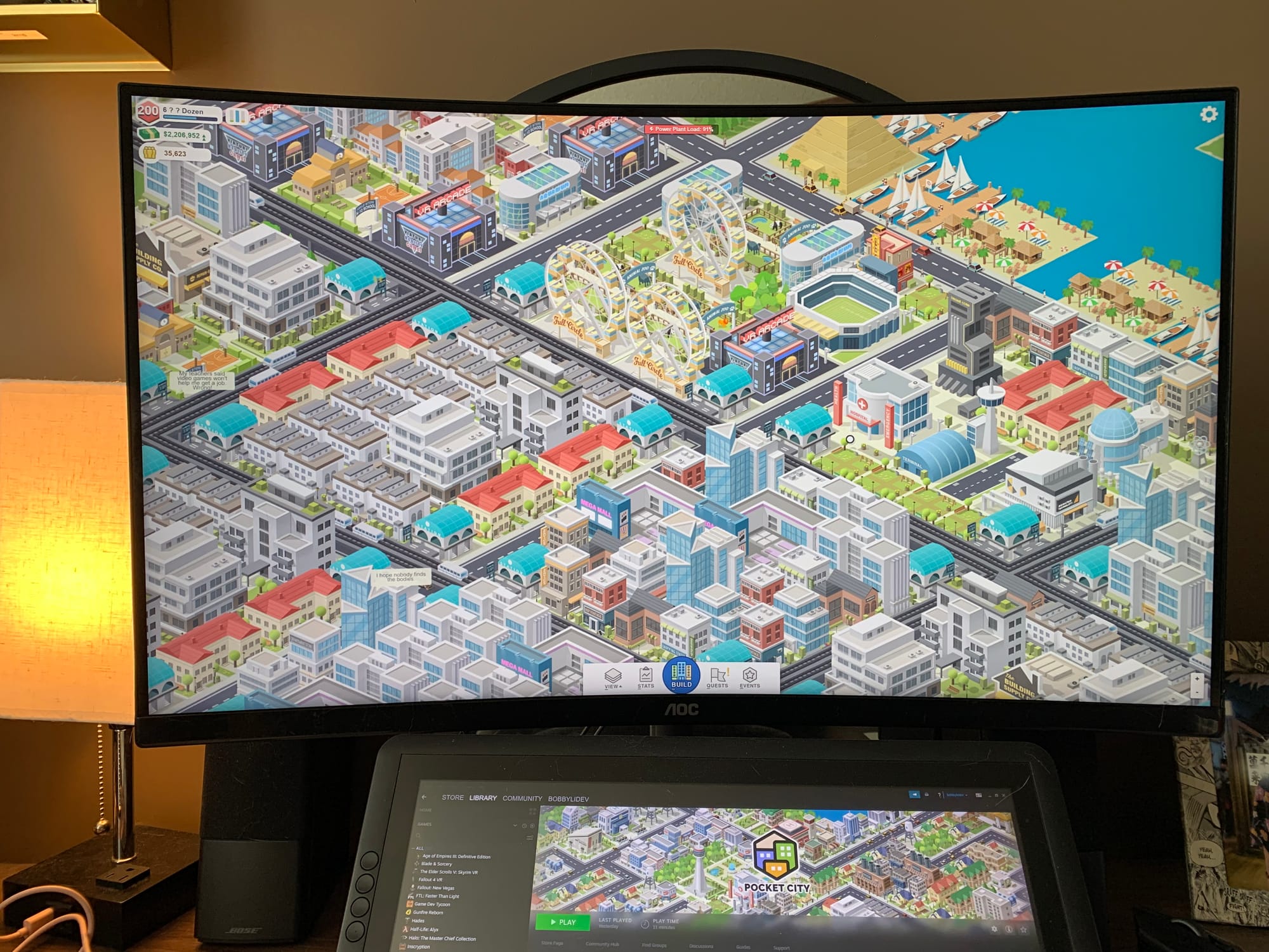 Pocket City is now available on Steam for PC and Mac!